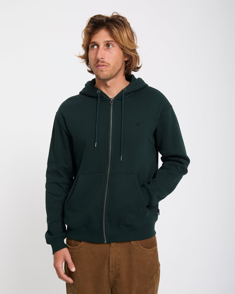 Sudadera con capucha con cremallera Single Stone - Scarab