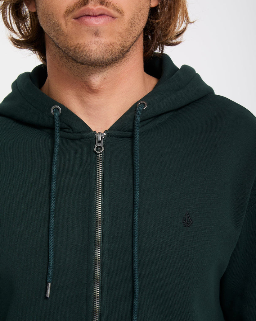 Sudadera con capucha con cremallera Single Stone - Scarab