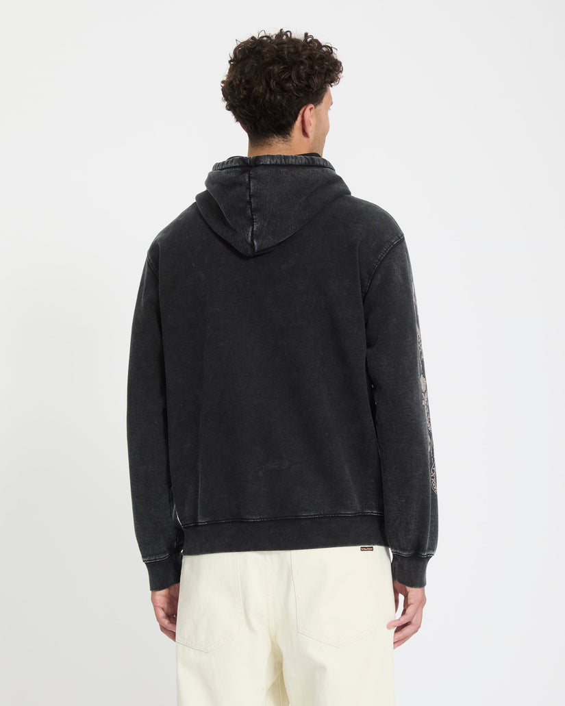 Sudadera con capucha y cremallera Die By The Stone - Light Acid Black