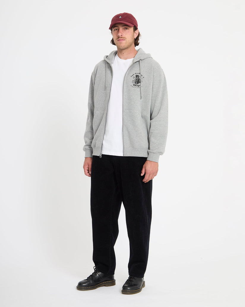 Sudadera con capucha y cremallera Catastrophy - Heather Grey