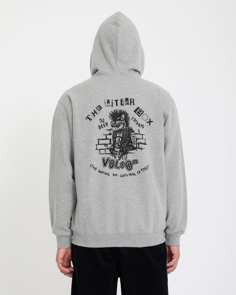 Sudadera con capucha y cremallera Catastrophy - Heather Grey