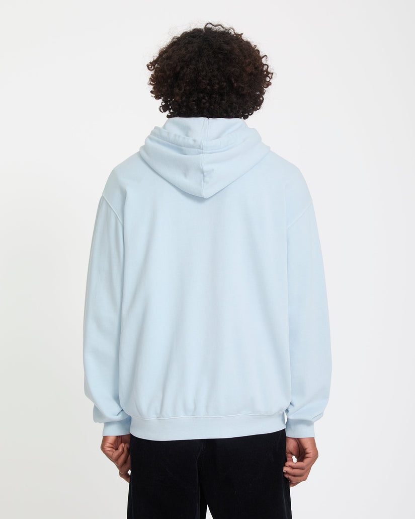 Sudadera con capucha y cremallera Single Stone - Light Blue Acid