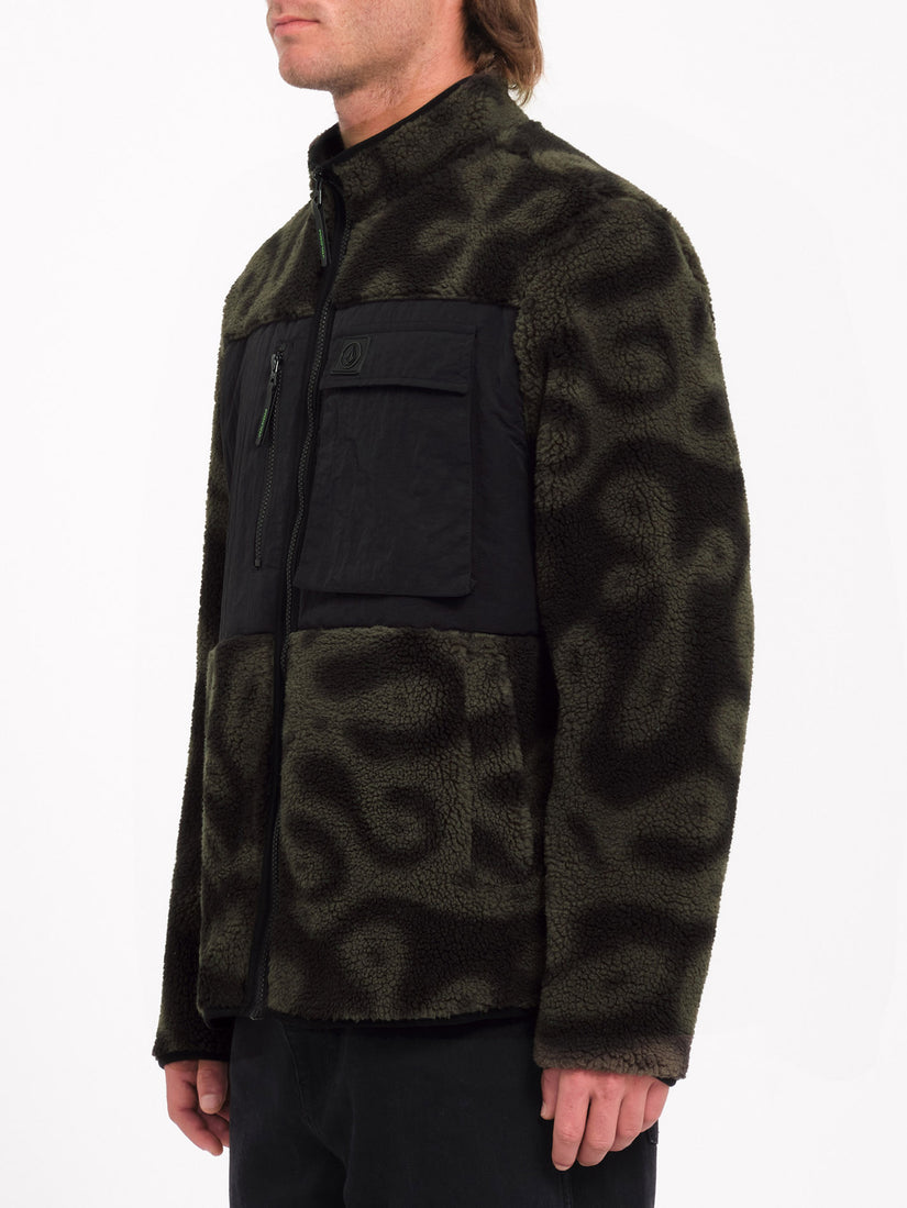 Sudadera Zephyr Storm Stone Zip - Print