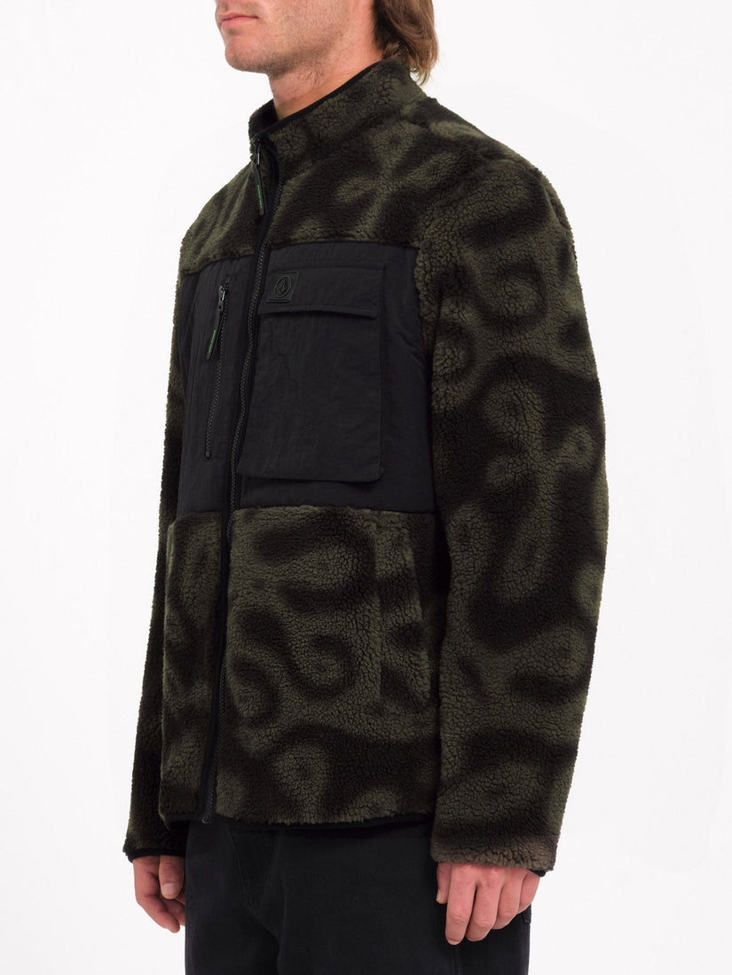 Sudadera Zephyr Storm Stone Zip - Print