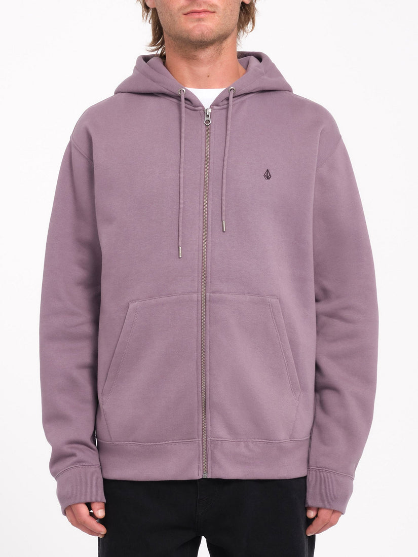 Sudadera con Capucha Single Stone Zip - Vintage Violet