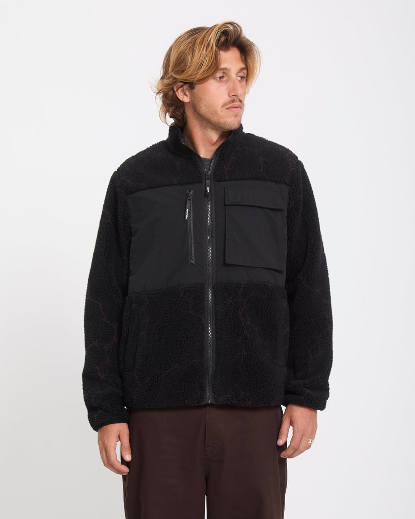 Chaqueta Storm Stone Zip Sherpa - Raisin