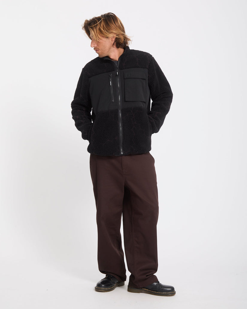 Chaqueta Storm Stone Zip Sherpa - Raisin
