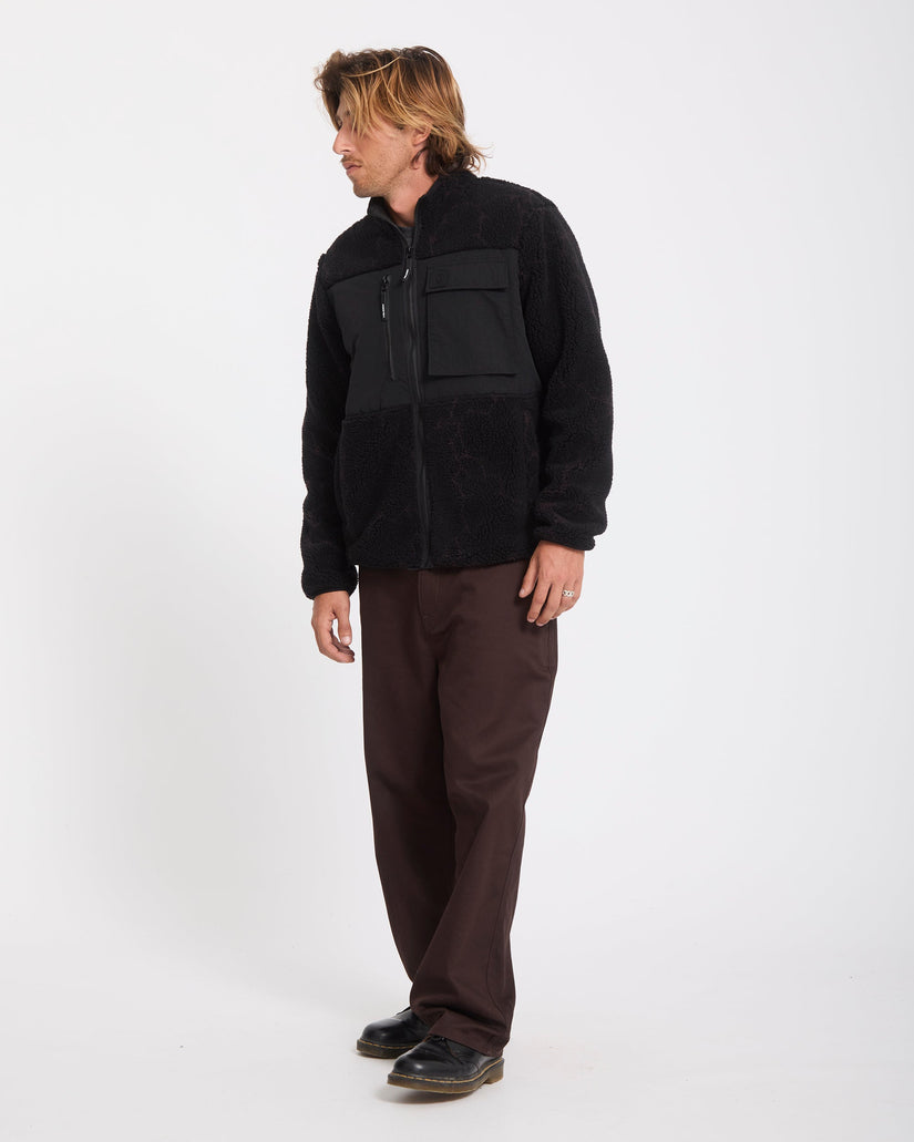 Chaqueta Storm Stone Zip Sherpa - Raisin
