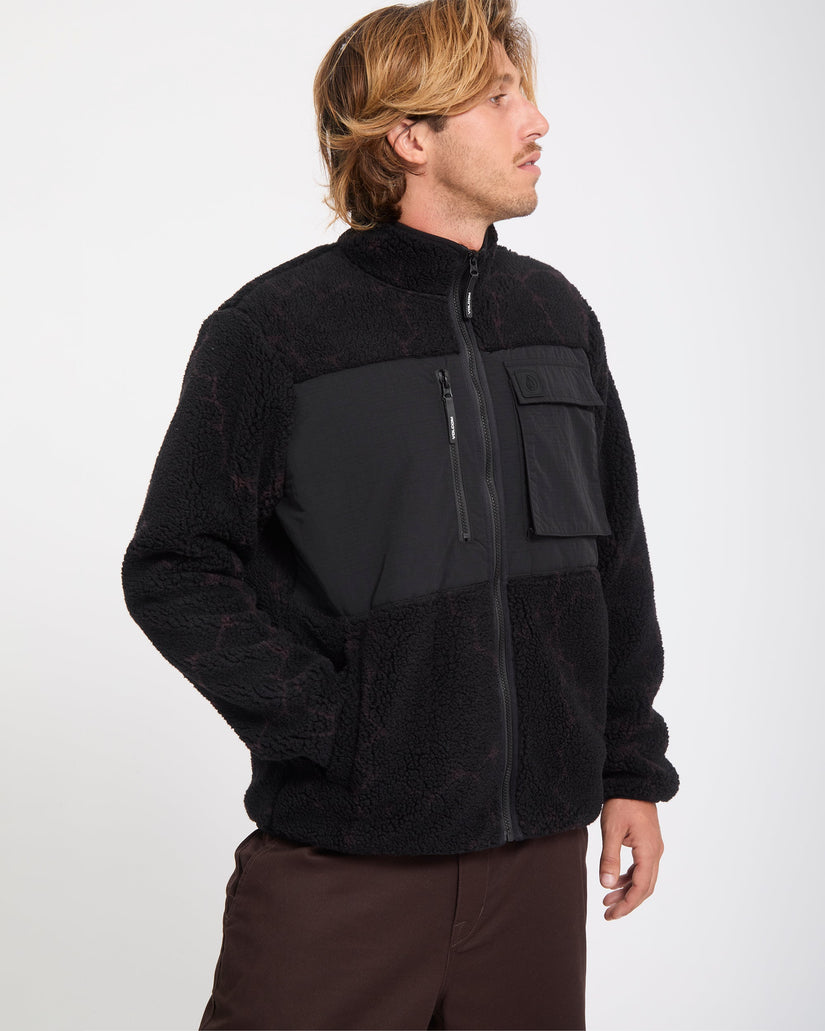 Chaqueta Storm Stone Zip Sherpa - Raisin