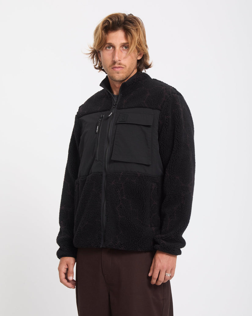 Chaqueta Storm Stone Zip Sherpa - Raisin
