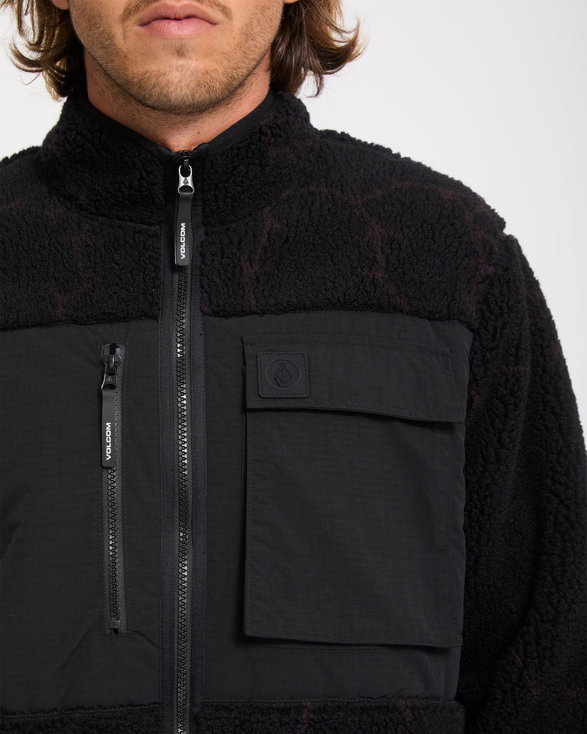 Chaqueta Storm Stone Zip Sherpa - Raisin