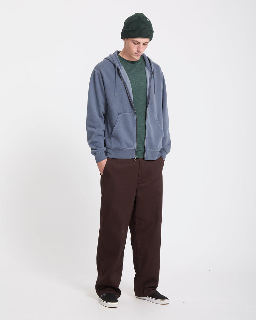 Sudadera con cremallera Single Stone - Storm Blue
