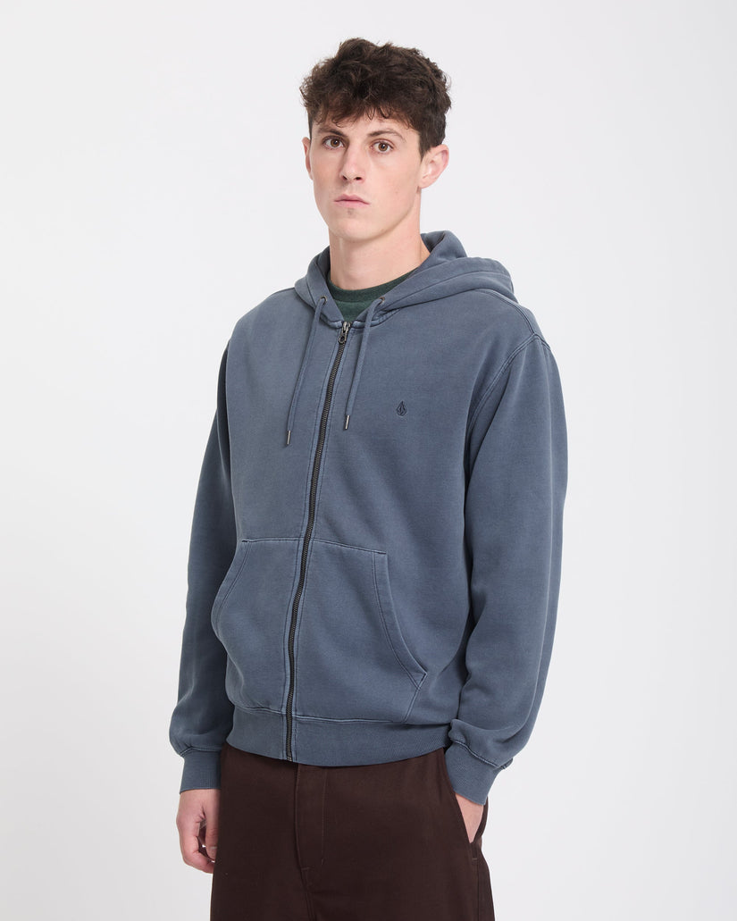 Sudadera con cremallera Single Stone - Storm Blue