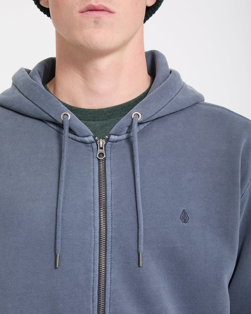 Sudadera con cremallera Single Stone - Storm Blue