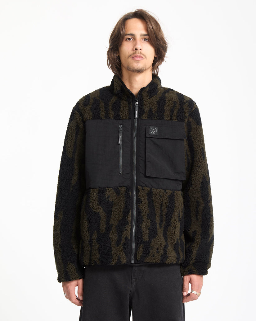 Sudadera Con Cremallera Storm Stone - Sage Leaf