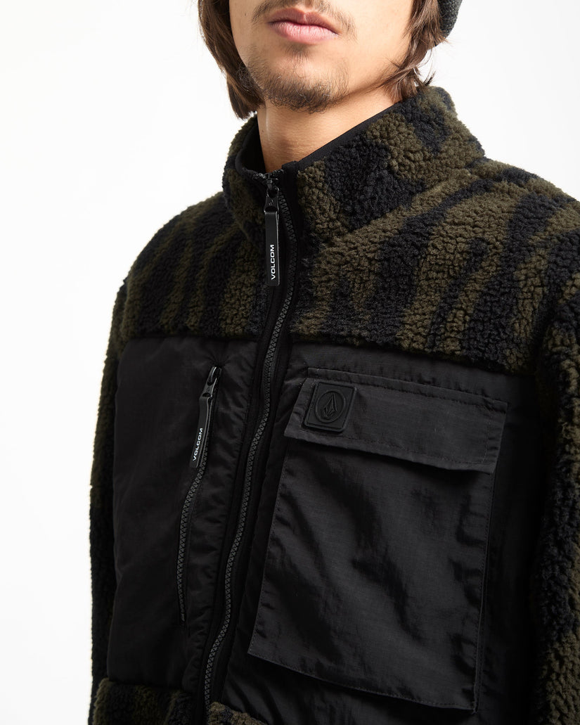 Sudadera Con Cremallera Storm Stone - Sage Leaf