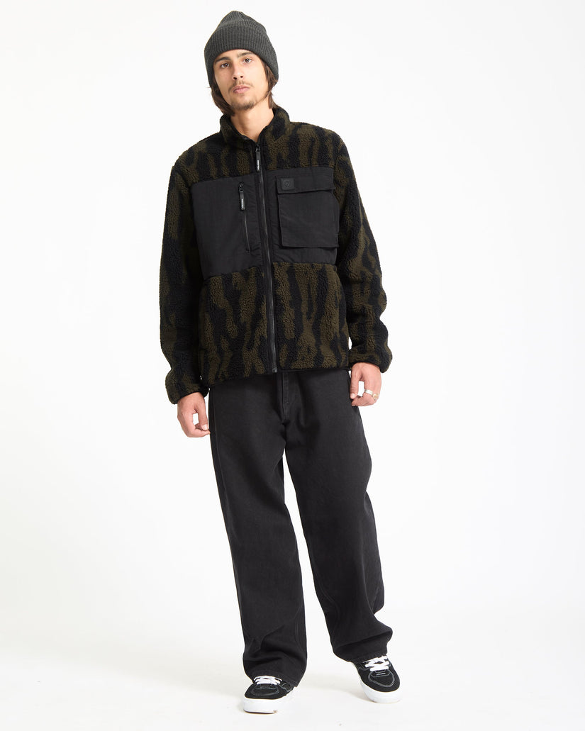 Sudadera Con Cremallera Storm Stone - Sage Leaf