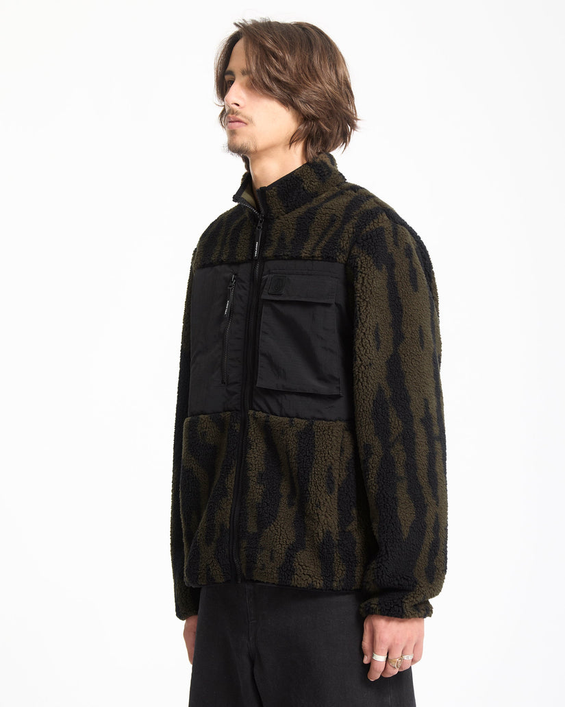 Sudadera Con Cremallera Storm Stone - Sage Leaf