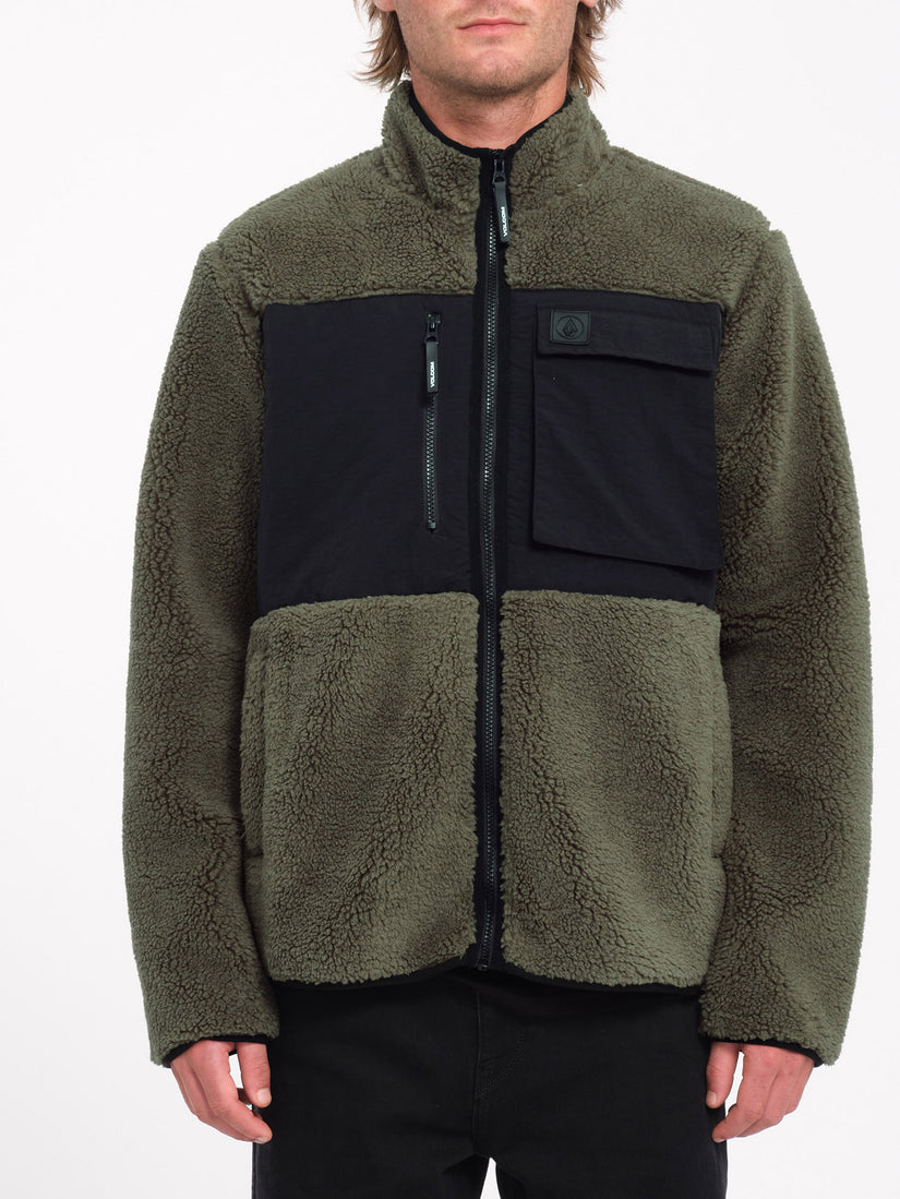 Sudadera Storm Stone Sherpa Zip - Wintermoss