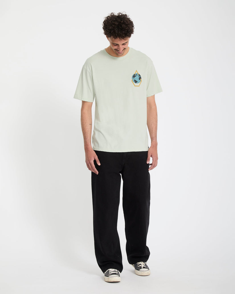 Camiseta Globular - Pale Aqua