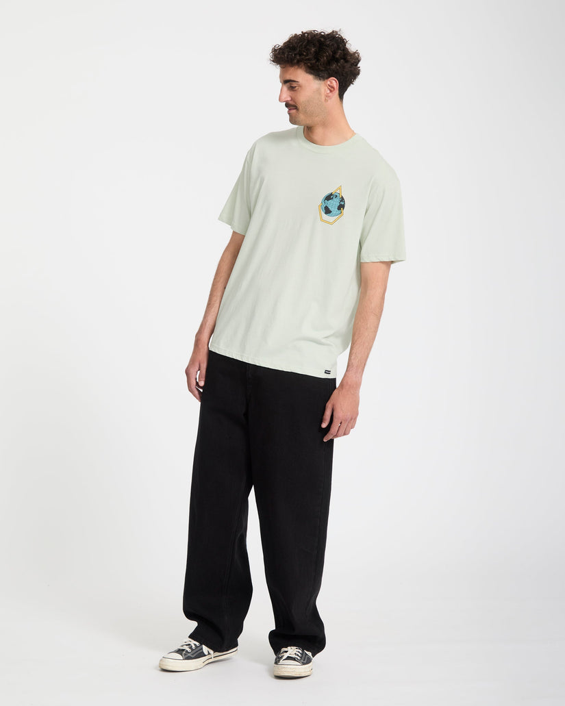 Camiseta Globular - Pale Aqua