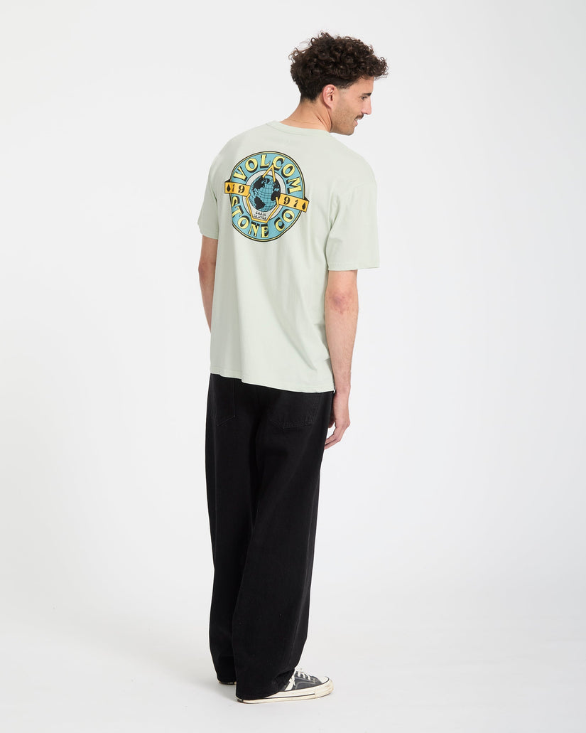 Camiseta Globular - Pale Aqua