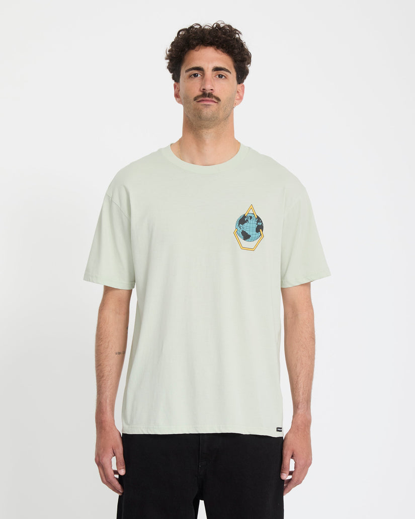 Camiseta Globular - Pale Aqua