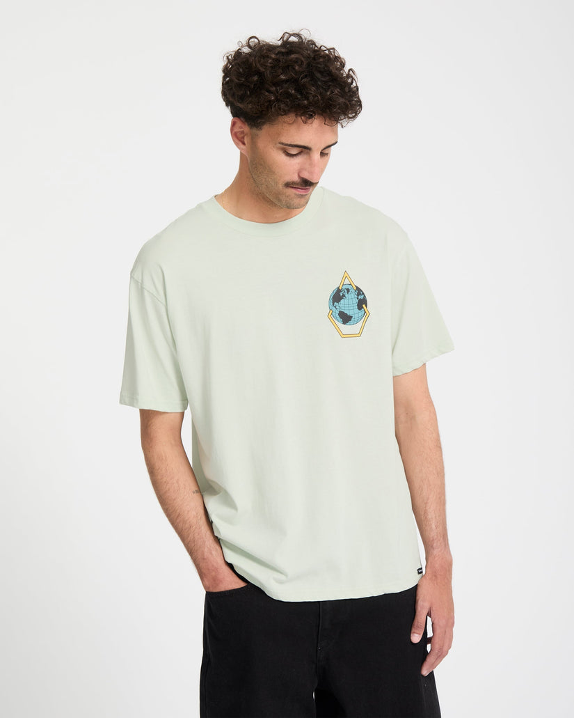 Camiseta Globular - Pale Aqua