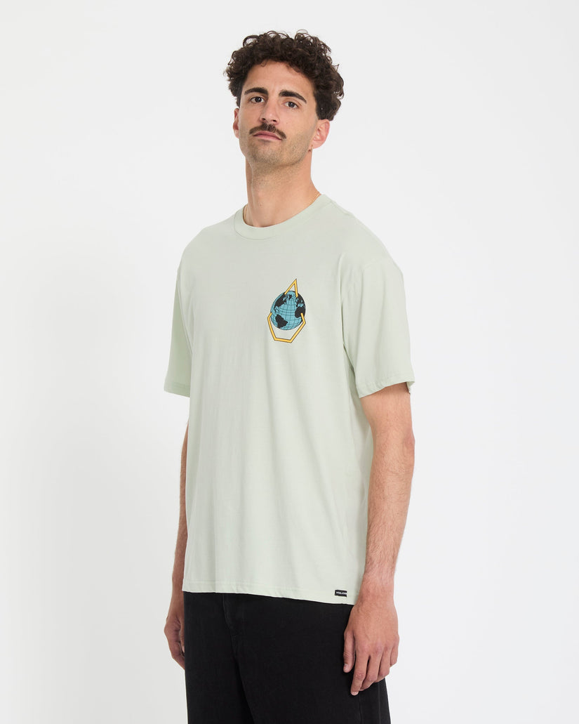 Camiseta Globular - Pale Aqua
