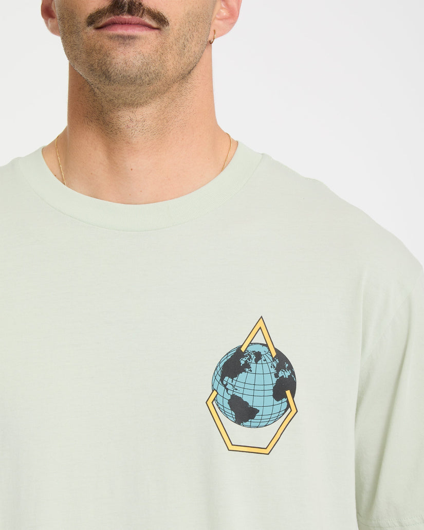 Camiseta Globular - Pale Aqua