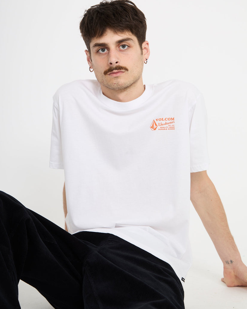 Camiseta Workwear - White Combo