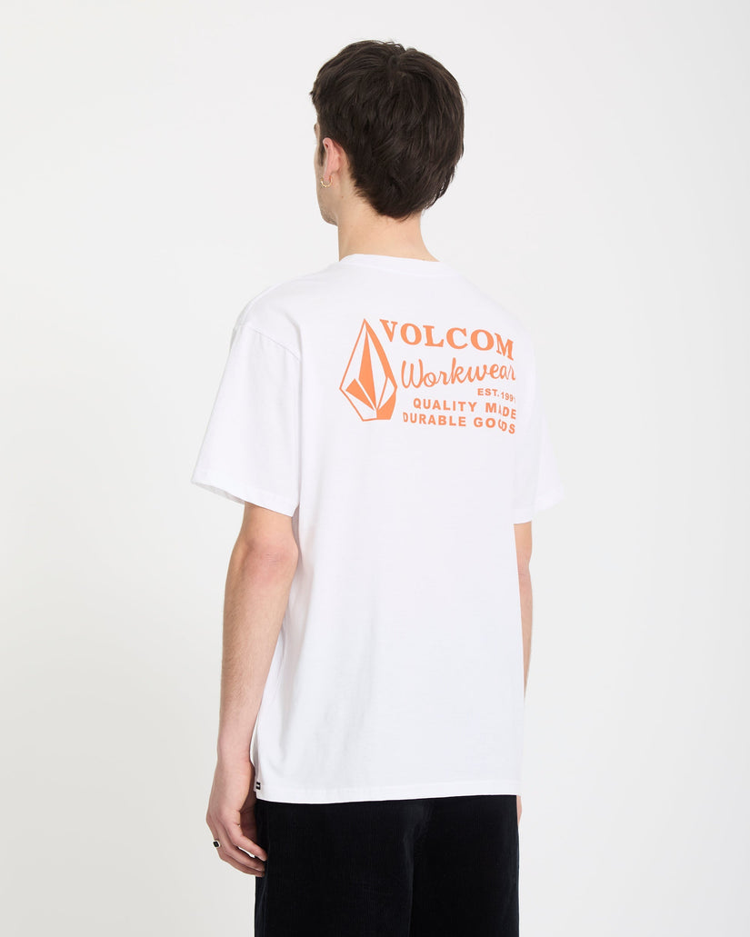 Camiseta Workwear - White Combo