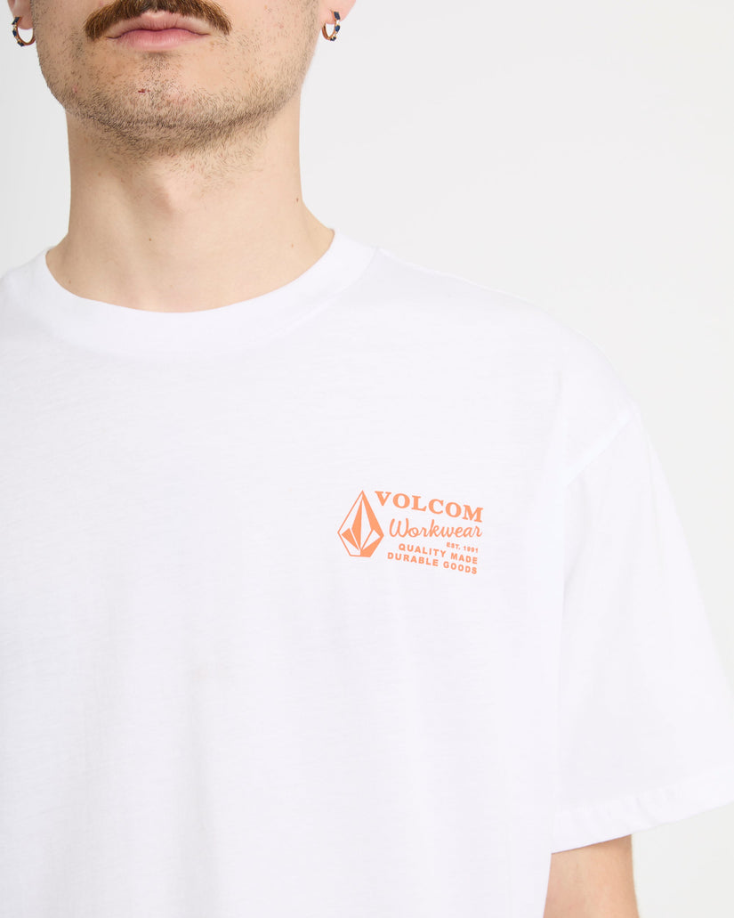 Camiseta Workwear - White Combo