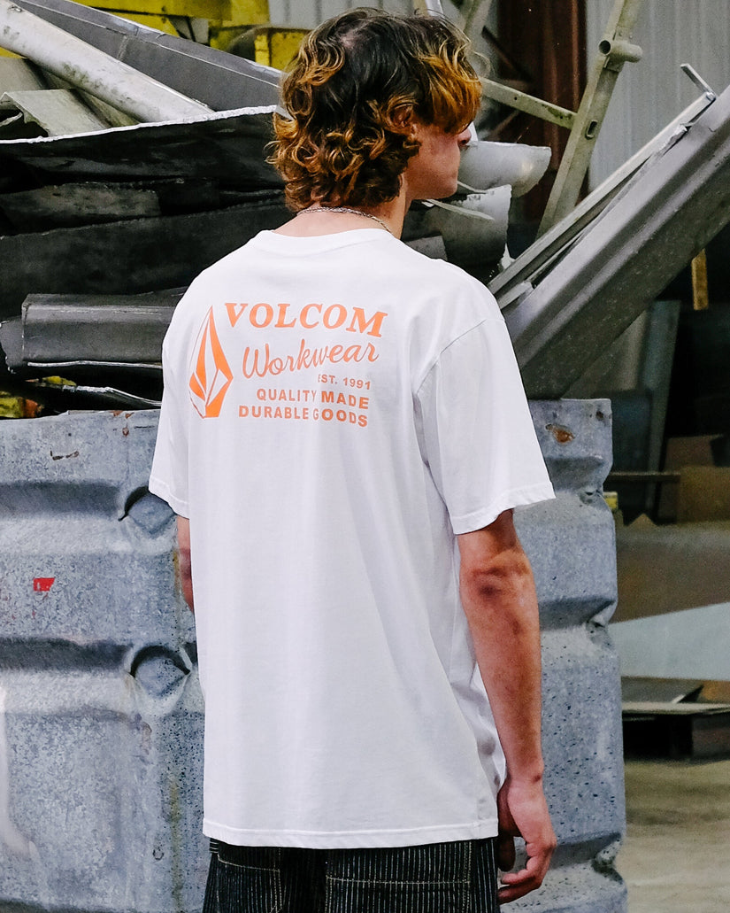 Camiseta Workwear - White Combo