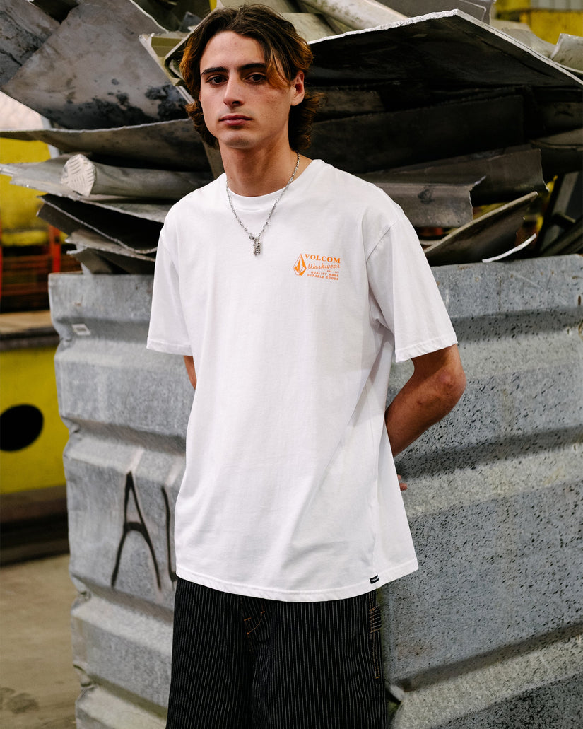Camiseta Workwear - White Combo