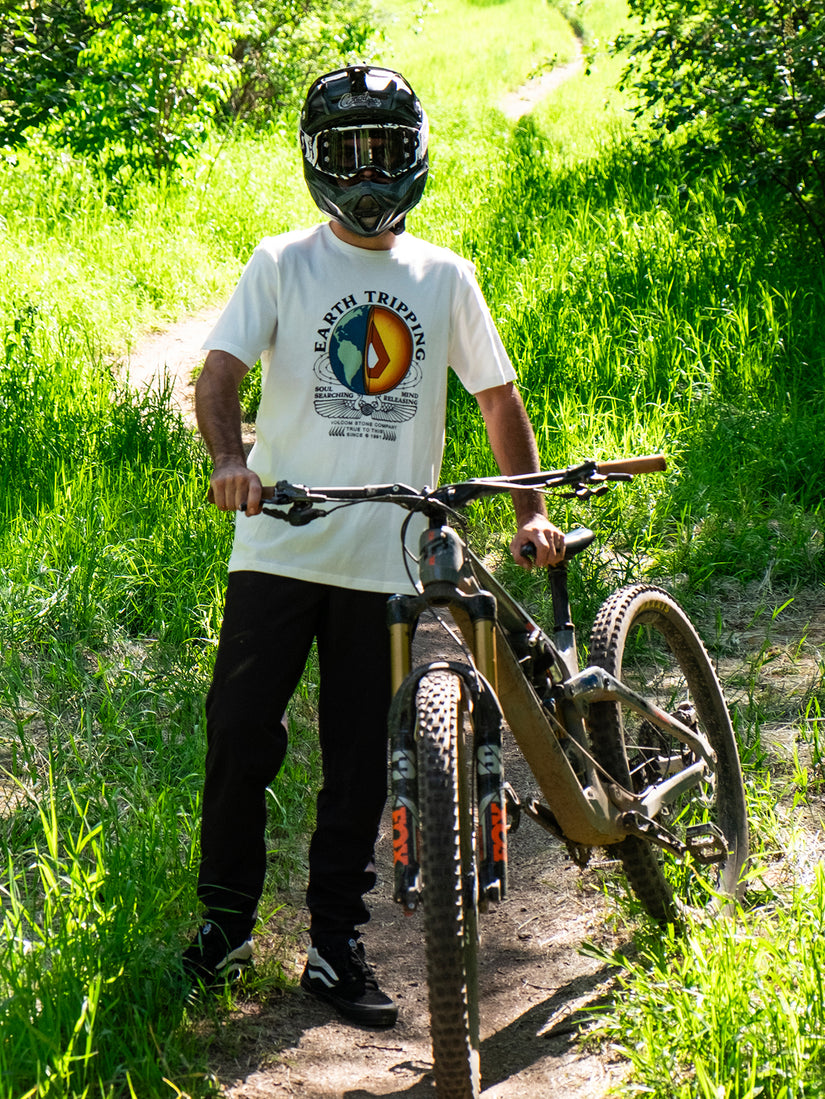 Camiseta Section  Farm To Yarn - OFF WHITE