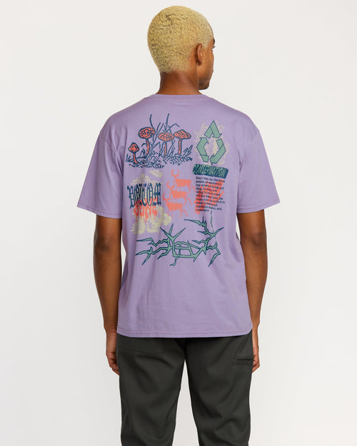 Camiseta Stone Matter - Purple Ash