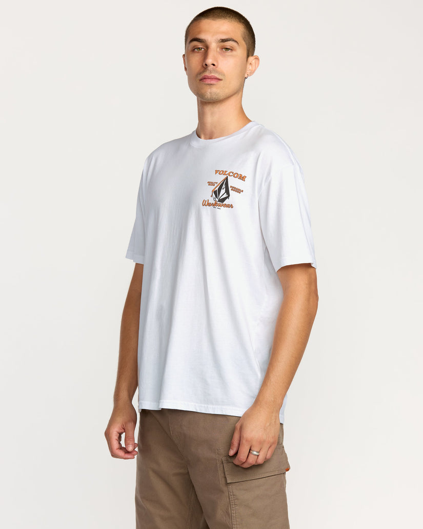 Camiseta Enamel - White