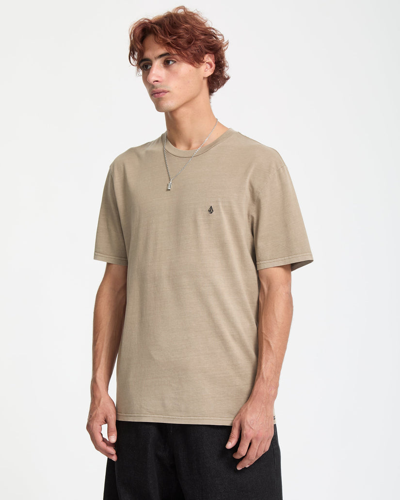 Camiseta Solid Stone - Brindle