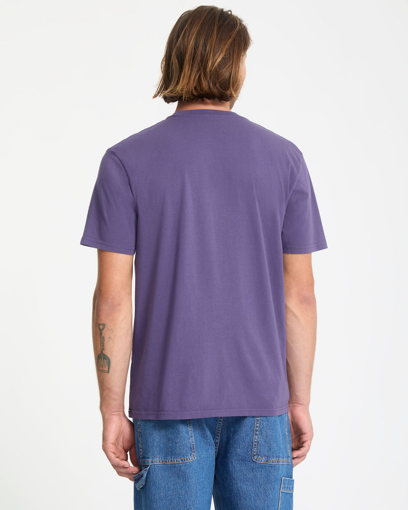 Camiseta Solid Stone - Dark Purple