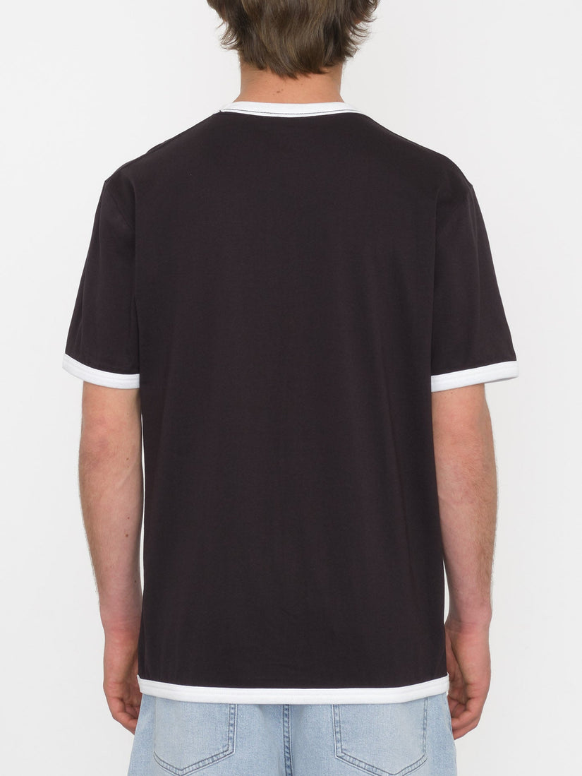 Camiseta Fullring Ringer - BLACK