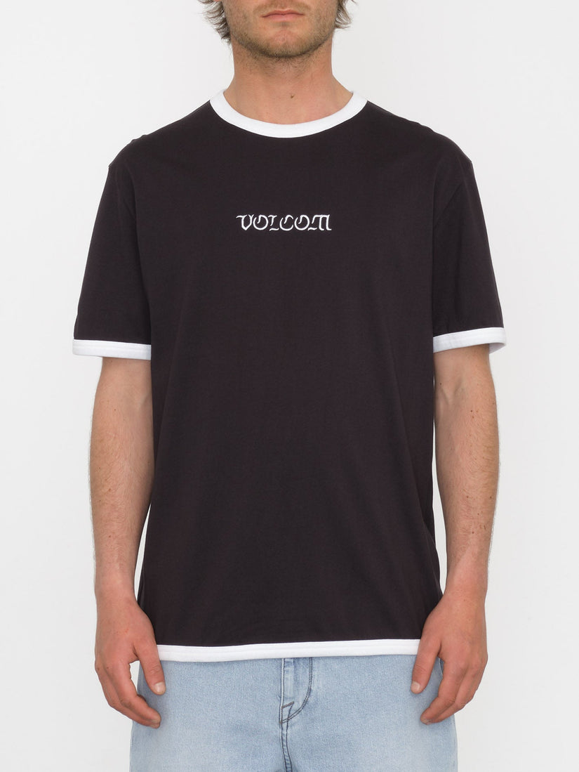 Camiseta Fullring Ringer - BLACK