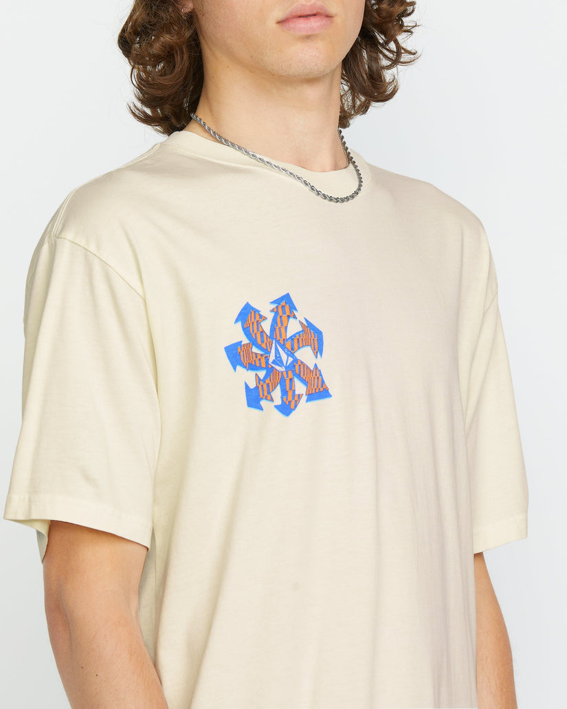 Camiseta Volcom Vortex - OFF WHITE
