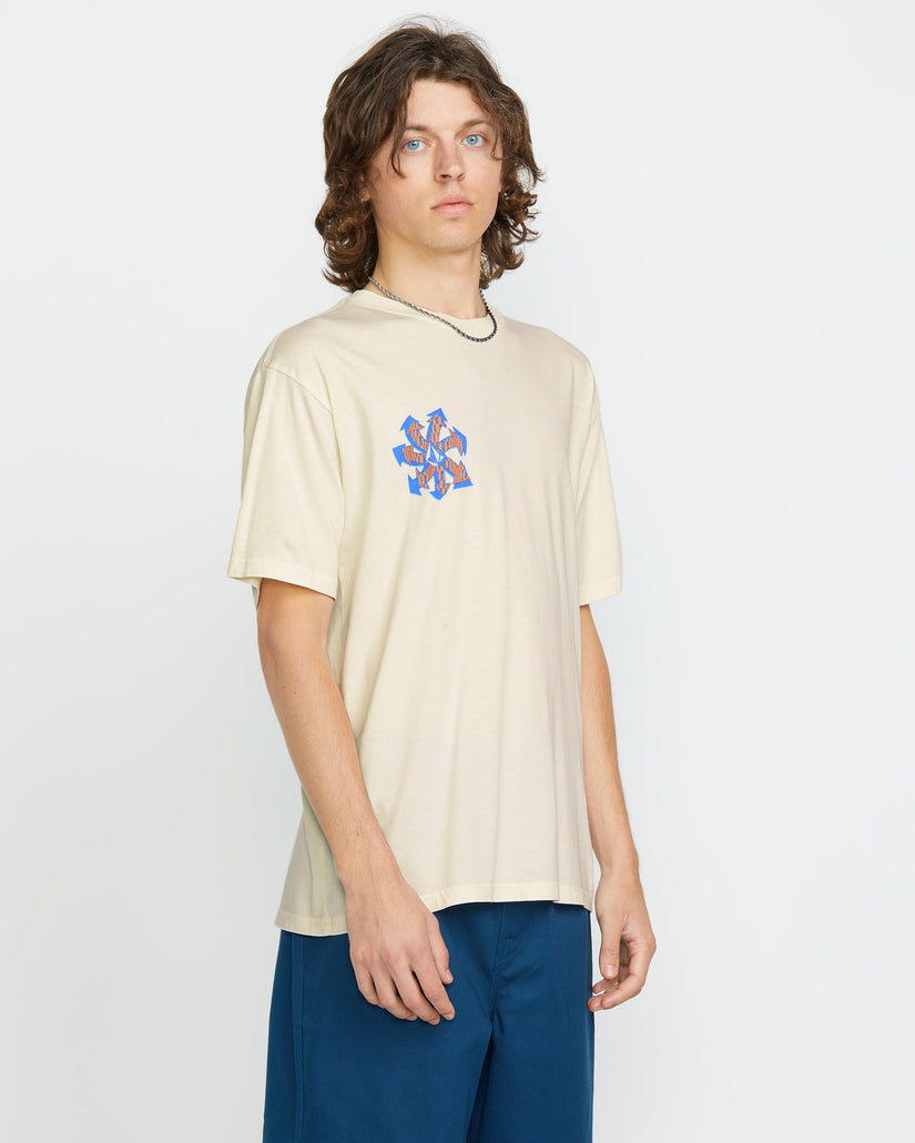 Camiseta Volcom Vortex - OFF WHITE