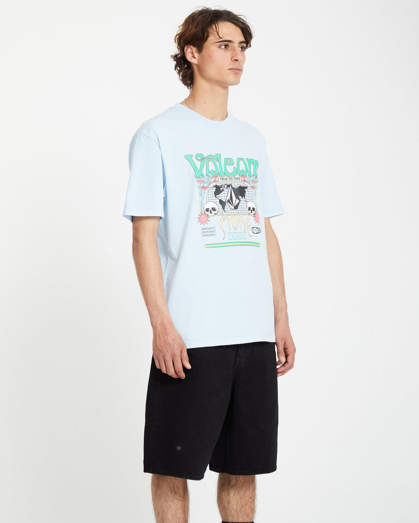 Camiseta Worldly - CAROLINA BLUE