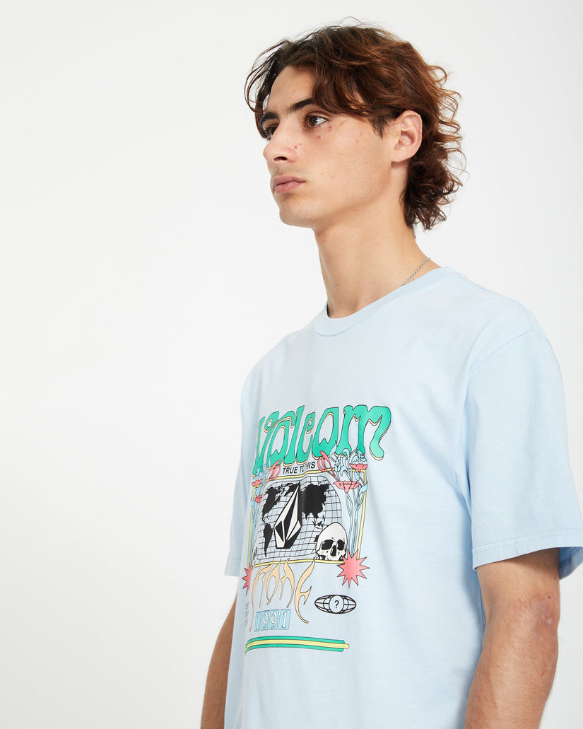 Camiseta Worldly - CAROLINA BLUE