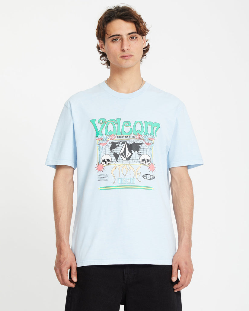 Camiseta Worldly - CAROLINA BLUE