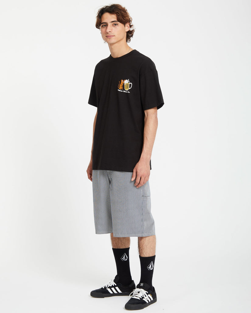 Camiseta Curious Cat - BLACK