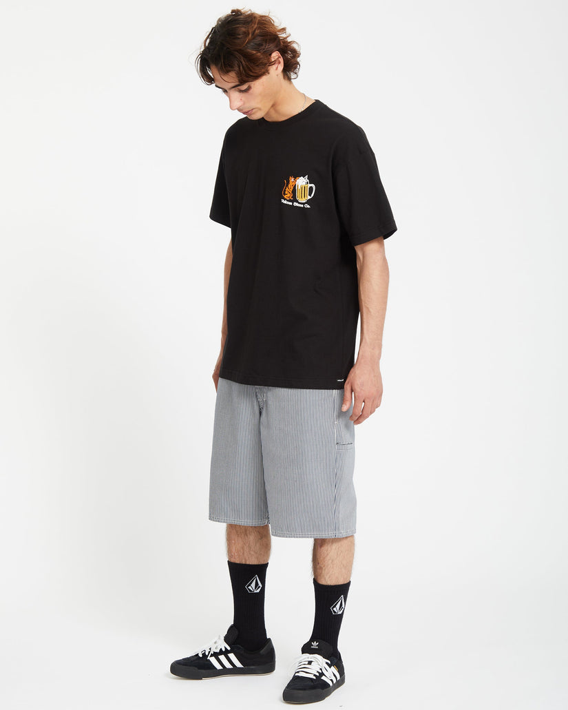 Camiseta Curious Cat - BLACK