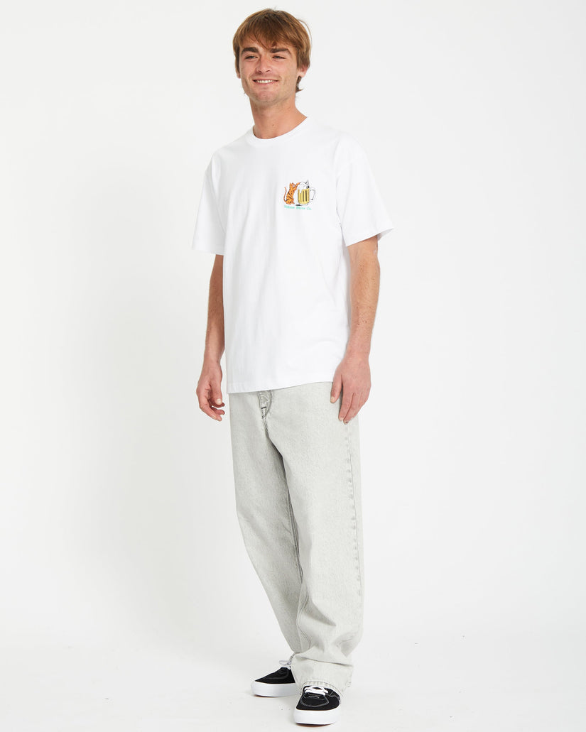Camiseta Curious Cat - WHITE